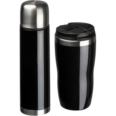Set aus Isolierflasche und -becher Split