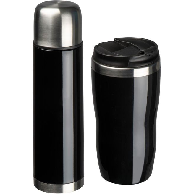 Set aus Isolierflasche und -becher Split