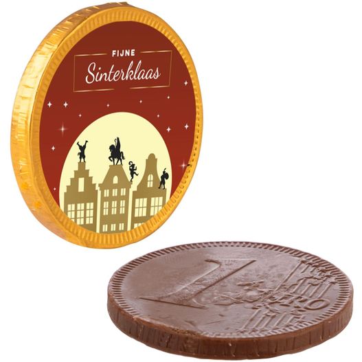 Kleine Schokoladen-Münze (Bild 1)