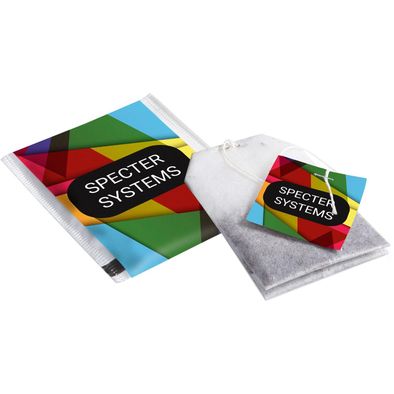 Teebeutel mit eigenem Label