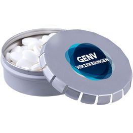 Produktabbildung Mini Klick-Klack Dose mit Pfefferminz Mini Klick-Klack Dose mit Pfefferminz