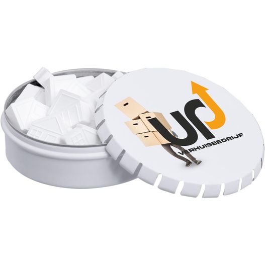 Klick-Klack Dose gefüllt mit Pfefferminz in Standardform (Bild 1)