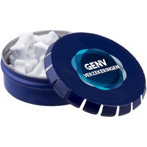 Mini clic-clac Dose mit Pfefferminzform