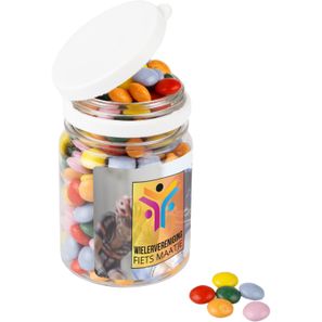 Kunststoffdose mit Süßigkeiten