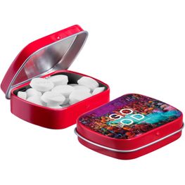 Mini Klappdeckeldose mit Pfefferminz