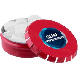 Produktabbildung Mini Klick-Klack Dose mit Pfefferminz Mini Klick-Klack Dose mit Pfefferminz