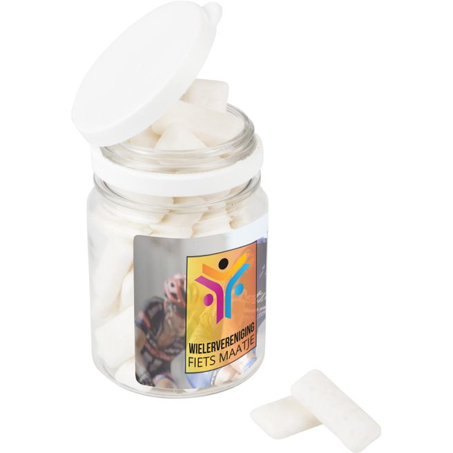 Kunststoffdose mit Süßigkeiten