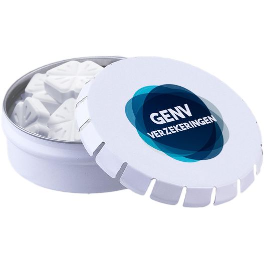 Mini clic-clac Dose mit Pfefferminzform (Bild 1)