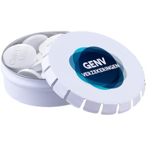 Mini clic-clac Dose mit Pfefferminzform