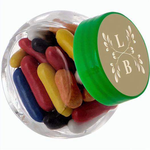 Mikro Glas 50 ml gefüllt mit Süßigkeiten (Bild 1)