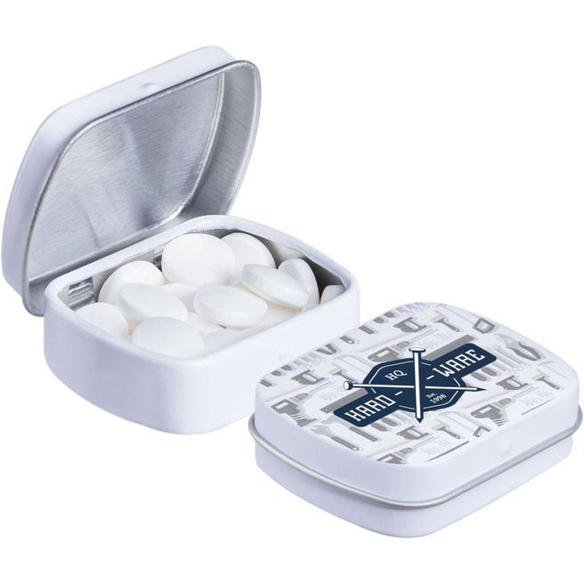 Mikro Klappdeckeldose Pfefferminz