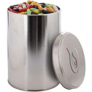 Große Dose geprägt 1,3 L mit Süßigkeiten