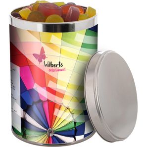 Große Dose 1,3 Liter, gefüllt mit Süßigkeiten