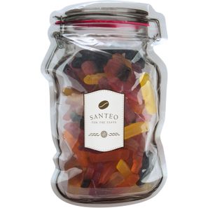 Briefkasten-"Weckglas" maxi mit Süssigkeiten