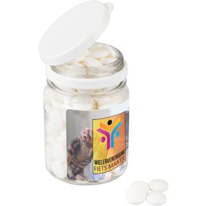 Kunststoffdose mit Süßigkeiten