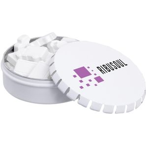 Klick-Klack Dose gefüllt mit Pfefferminz in Standardform