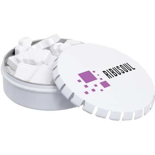 Klick-Klack Dose gefüllt mit Pfefferminz in Standardform (Bild 1)