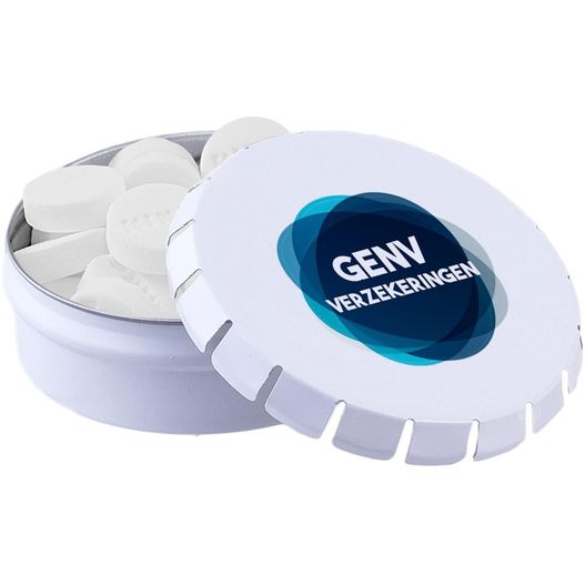 Produktabbildung Mini Klick-Klack Dose mit Pfefferminz Mini Klick-Klack Dose mit Pfefferminz (Bild 1)