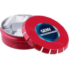 Mini clic-clac Dose mit Pfefferminzform