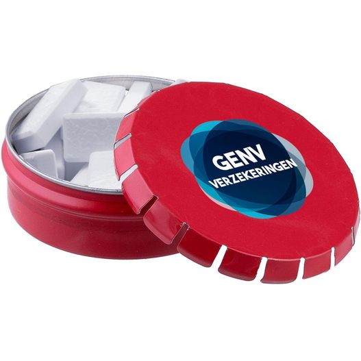 Mini clic-clac Dose mit Pfefferminzform (Bild 1)