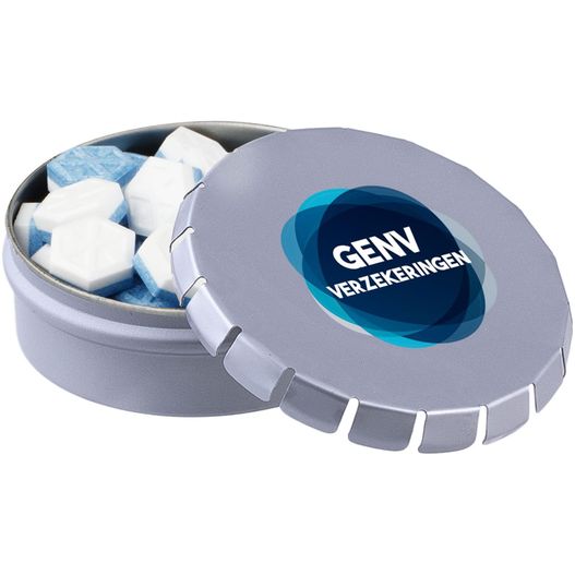 Produktabbildung Mini Klick-Klack Dose mit Pfefferminz Mini Klick-Klack Dose mit Pfefferminz (Bild 1)