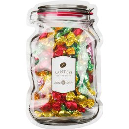 Briefkasten-"Weckglas" maxi mit Süssigkeiten