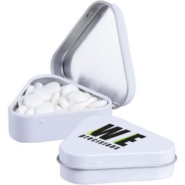 Dreieckige Dose Pfefferminz