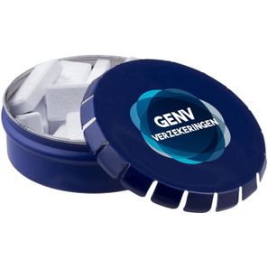 Mini clic-clac Dose mit Pfefferminzform