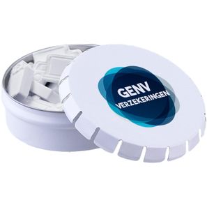 Mini clic-clac Dose mit Pfefferminzform