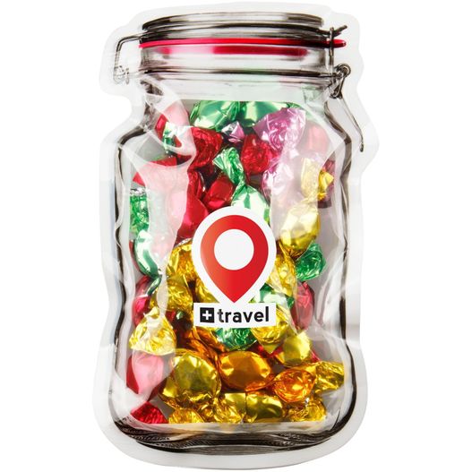 Briefkasten-"Weckglas" midi mit Süssigkeiten (Bild 1)