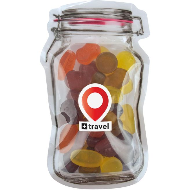 Produktabbildung Briefkasten-"Weckglas" midi mit Süssigkeiten Briefkasten-"Weckglas" midi mit Süssigkeiten