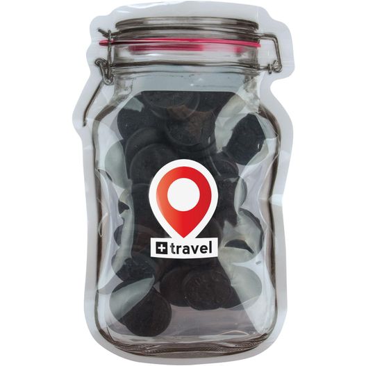 Briefkasten-"Weckglas" midi mit Süssigkeiten (Bild 1)