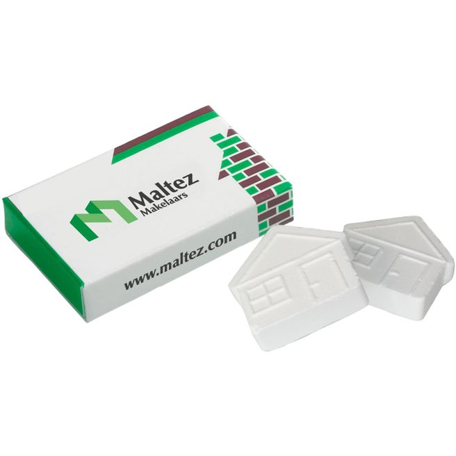 Box mit Häuschen-Pfefferminz