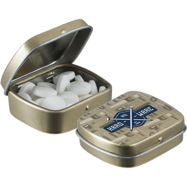 Mikro Klappdeckeldose Pfefferminz