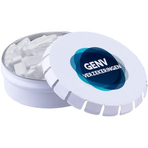 Mini clic-clac Dose mit Pfefferminzform