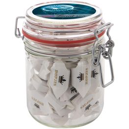 Maxi Weckglas 0,4 Liter, mit Süßigkeiten