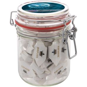 Maxi Weckglas 0,4 Liter, mit Süßigkeiten