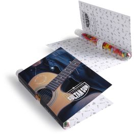 Produktabbildung Faltkarte mit einem gefüllten Reagenzglas Faltkarte mit einem gefüllten Reagenzglas