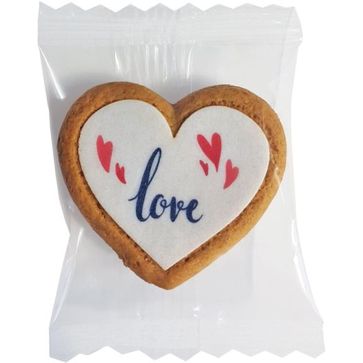 Bedruckte Herzkeks (Bild 1)