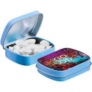 Mini Klappdeckeldose mit Pfefferminz