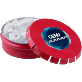 Mini clic-clac Dose mit Pfefferminzform