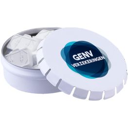 Mini clic-clac Dose mit Pfefferminzform