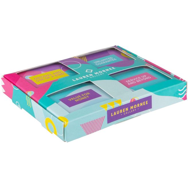 Set eigener Entwurf Dosen und Box