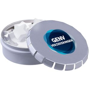 Mini clic-clac Dose mit Pfefferminzform