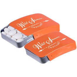 Schiebedeckeldose mit Pfefferminz