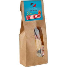 Produktabbildung Papiertüte mit Fenster gefüllt mit Süssigkeiten Papiertüte mit Fenster gefüllt mit Süssigkeiten