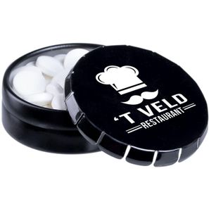 Super Mini Klick-Klack Dose gefüllt mit Süßigkeiten