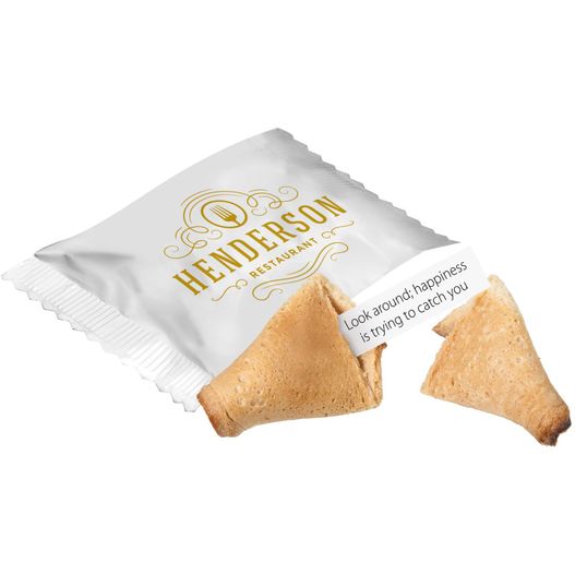 Glückskeks in bedruckter Folie (Bild 1)