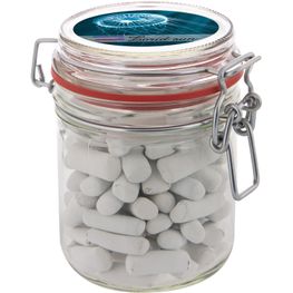 Maxi Weckglas 0,4 Liter, mit Süßigkeiten