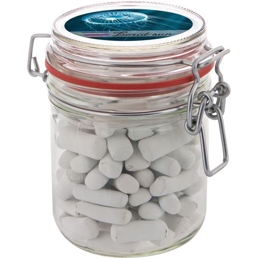 Produktabbildung Maxi Weckglas 0,4 Liter, mit Süßigkeiten Maxi Weckglas 0,4 Liter, mit Süßigkeiten (Bild 1)